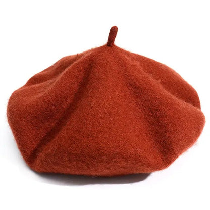 Wool Thick Berets Artist French Beret Women Painter Hat Girls Female Warm Walking Cap - Onvynix Labs